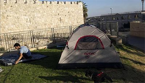 manifestation en Israël