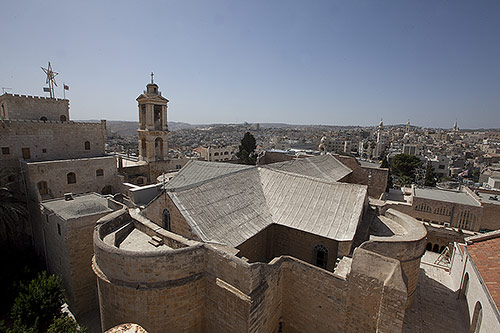 Vue aérienne de la basilique