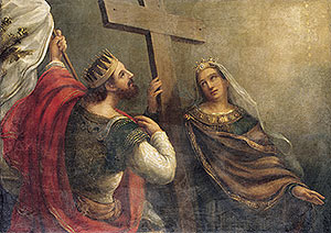 Hélène et Constantin autour de la Vraie Croix