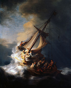 La tempête apaisée, Rembrandt