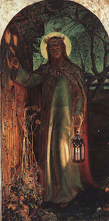 La Lumière du monde (1854) par William Holman Hunt