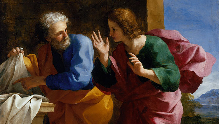 Jean et Pierre au tombeau