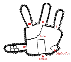 Plan du tombeau