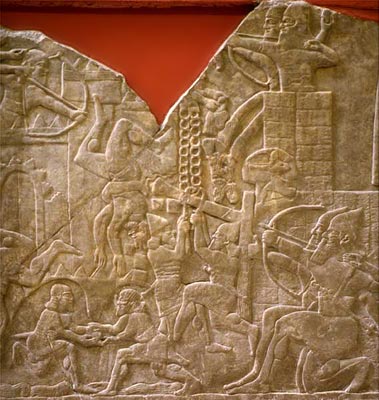 bas-relief du palais d'Assurnazirpal II