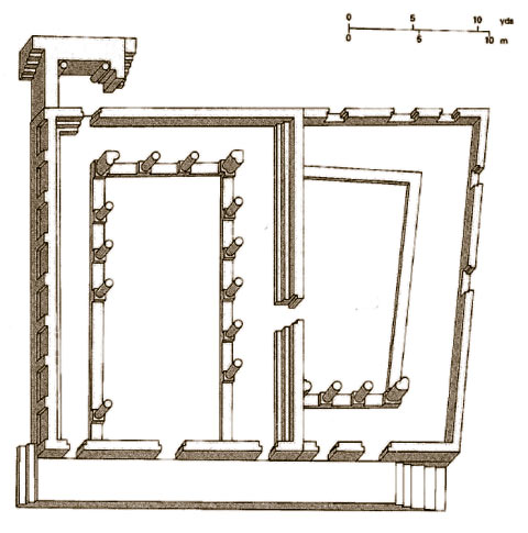 plan de la synagogue