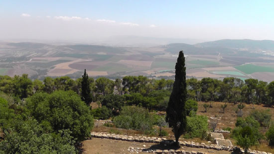 Vue du mont Tabor