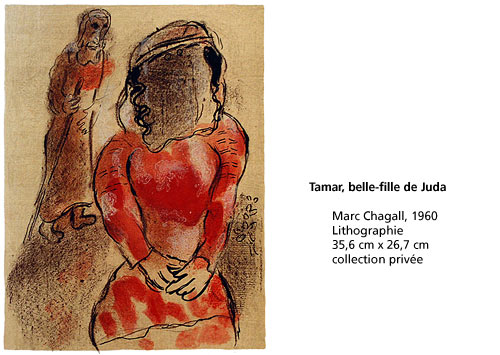 Tamar selon Chagall