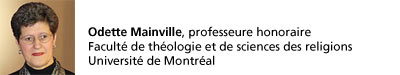 Odette Mainville, professeure honoraire