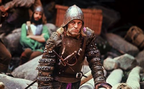 Klaus Kinski (Aguirre) dans Aguirre, la colère de Dieu