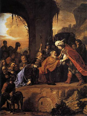 Joseph et son père en Égypte